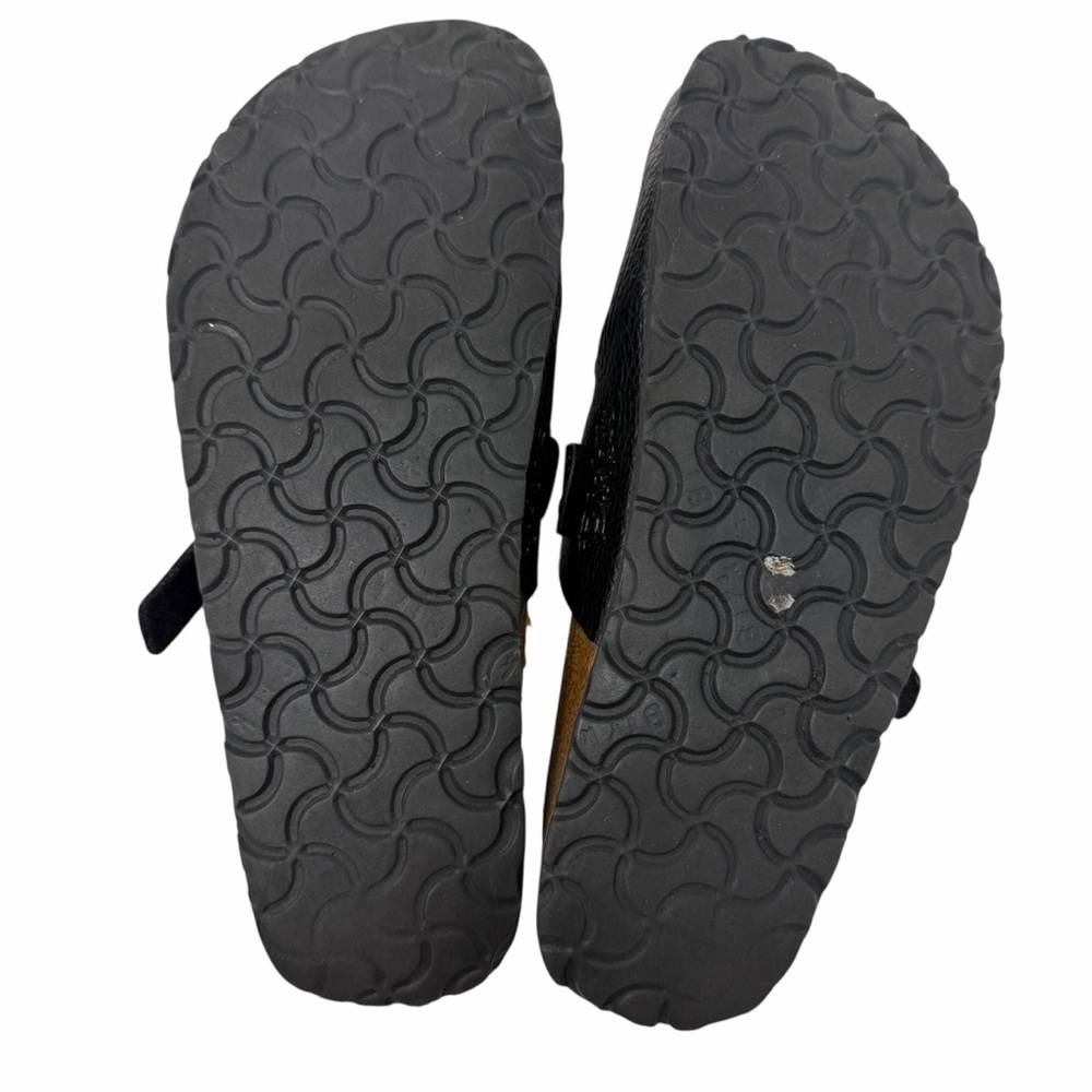 Birkenstock Birki's Maria Mary Jane Clogs Pebbled Leather Black Size 37 /6-6.5 - Picture 7 of 7